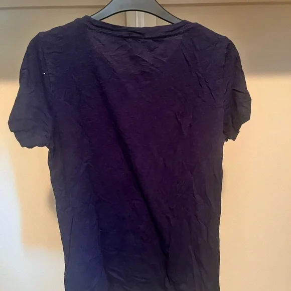 J. Crew Navy Tee with Elephant Design - Picture 3 of 4